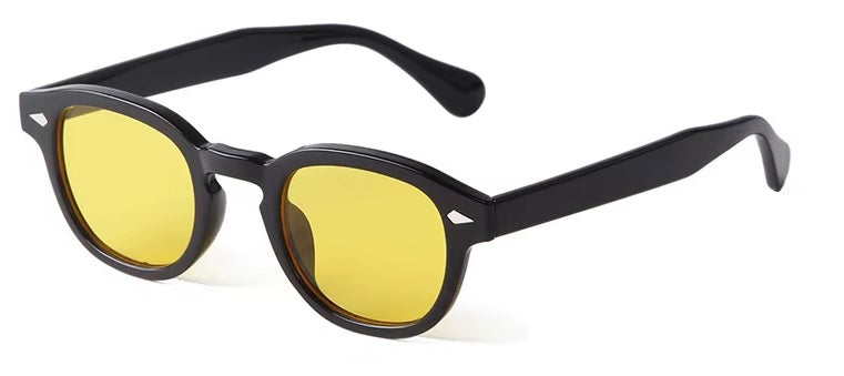 Gafas con filtro amarillo Negras (Redondas)